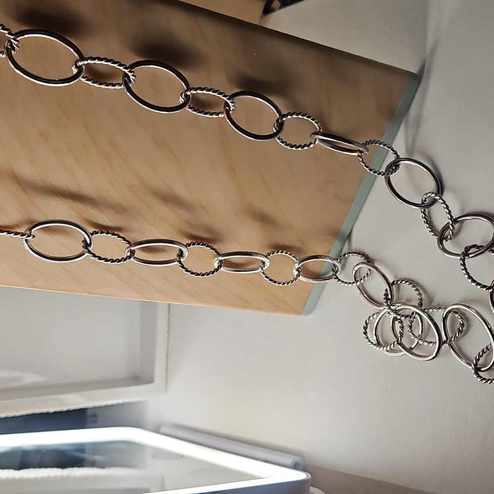 White House Black Market Silver and Crystal Necklace Bundle - Picture 10 of 15